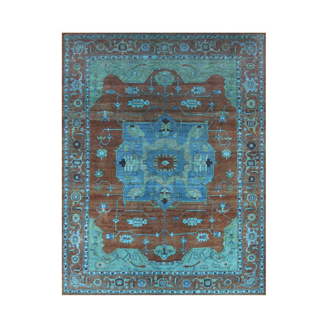 Hand-Knotted Lamb's Wool Area Rug // 023028 // Copper