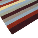 Hand-Woven Cotton Area Rug // PBB-05 // Multi