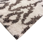 Hand-Knotted Lamb's Wool Area Rug // PMOR-21 // Ivory