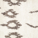 Hand-Knotted Lamb's Wool Area Rug // PMOR-21 // Ivory