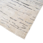 Hand-Knotted Bamboo Silk Area Rug // PCS-15A // Beige