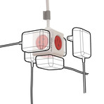 PowerCube Surge Protector // Red (10')