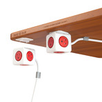 PowerCube Surge Protector // Red (10')