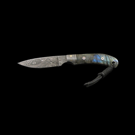 Labradorite Fixed Blade Knife