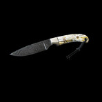 Mammoth Tusk Fixed Blade Knife (Longcut)