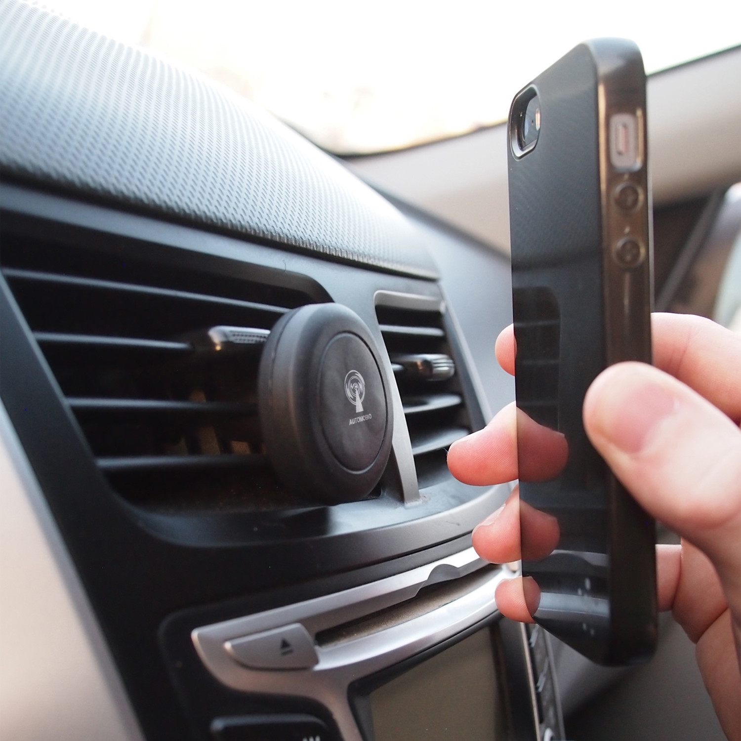 Kenmerkend Afstoting Piraat Magnetic Air Vent Mobile Phone Holder - Automobio - Touch of Modern