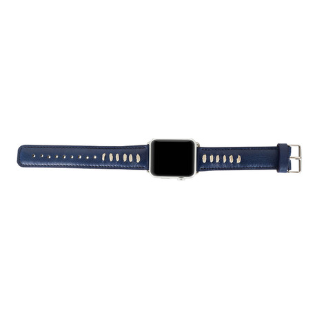 Padded Leather Apple Watch Band // 38mm (Mixed Burned)
