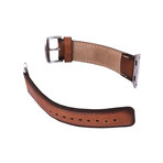 Padded Leather Apple Watch Band // 38mm (Mixed Burned)