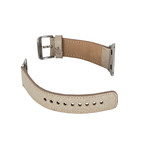 Soft Leather Apple Watch Band // 38mm (Sacco Grey)