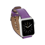 Soft Leather Apple Watch Band // 38mm (Sacco Grey)