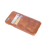 Snap-On Case + Card Slots // iPhone 6/6s (Antique Coffee Leather)