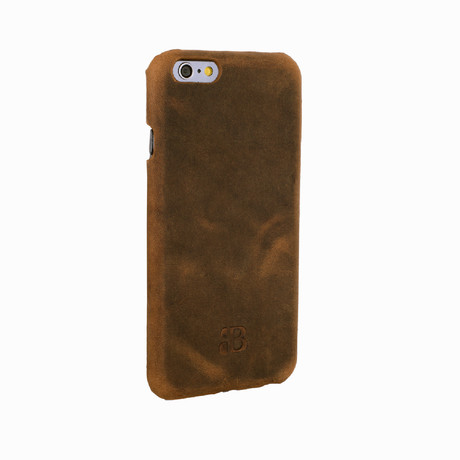 Snap-On Case // Antique Camel Leather (iPhone 6/6s)