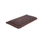 Hand-Stitched Wallet Sleeve // iPhone 6/6s (Rustic Brown Leather)