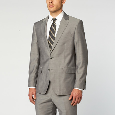 Venezia Modern Fit Suit // Light Grey (US: 36S)