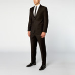 Venezia Modern Fit Suit // Textured Black (US: 40S)