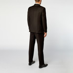 Venezia Modern Fit Suit // Textured Black (US: 40S)