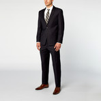 Venezia Modern Fit Suit // Textured Navy (US: 42S)