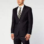 Venezia Modern Fit Suit // Textured Navy (US: 38S)