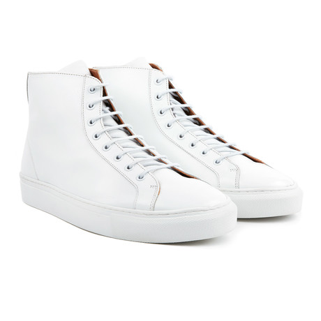 Leather Logan // White Cow Smooth (US: 7)