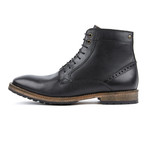 Leather Acton // Black Leather (US: 8)