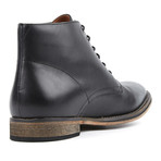 Leather Oval // Black (US: 11)