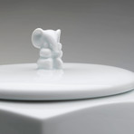 GUARDIANS Jar // White Elephant (Small)