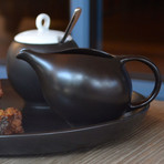 EVA Milk + Sugar Set (White Porcelain)