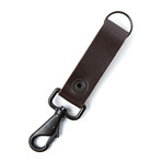 Leather Key FOB // Brown