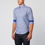 Black Ice // Button-Down Shirt // Blue (XL)