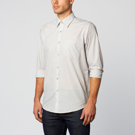 Toscani // Modern Fit Shirt // Silver (S)