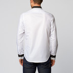 Palenzo // Button Down Shirt // White (XL)