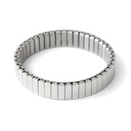 Stacking Apple Watch Bracelet // Shiny Silver (Small/Medium)