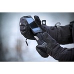 Heat 3 Smart Gloves // Black (Size 6 // Womens S)