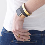 Stacking Apple Watch Bracelet // Shiny Yellow Gold (Small/Medium)