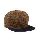 Harris Tweed Winter Cap // Brown