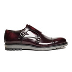 Double Monk Strap Brogue // Bordeaux (Euro: 43)