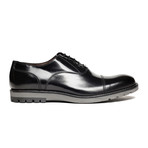 French Dress Shoe // Black + Grey (Euro: 42)