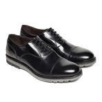 French Dress Shoe // Black + Grey (Euro: 42)