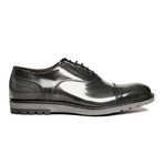 Toe Cap Oxford // Grey (Euro: 40)