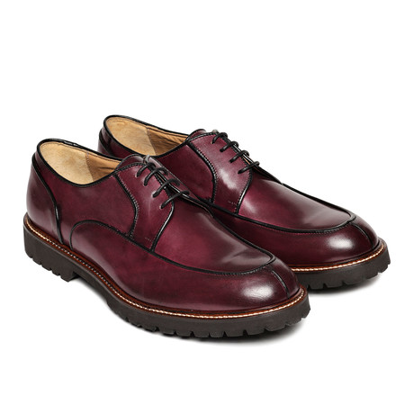 Thick Sole Dress Shoe // Bordeaux (Euro: 40)