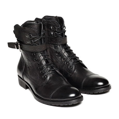 Toe Cap Boot // Black (Euro: 40)