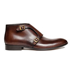 Monk Ankle Boot // Brown (Euro: 45)