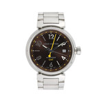 Louis Vuitton Tambour GMT Automatic TA0455 // c.2000's // Pre-Owned