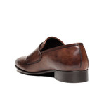 Double Monk Strap Brogue // Brown (Euro: 42)