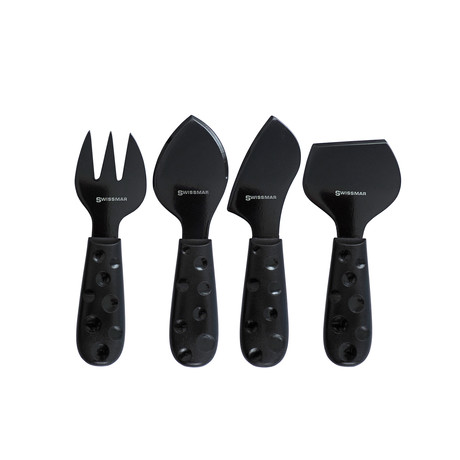 4 Piece Petite Suisse Cheese Knife Set