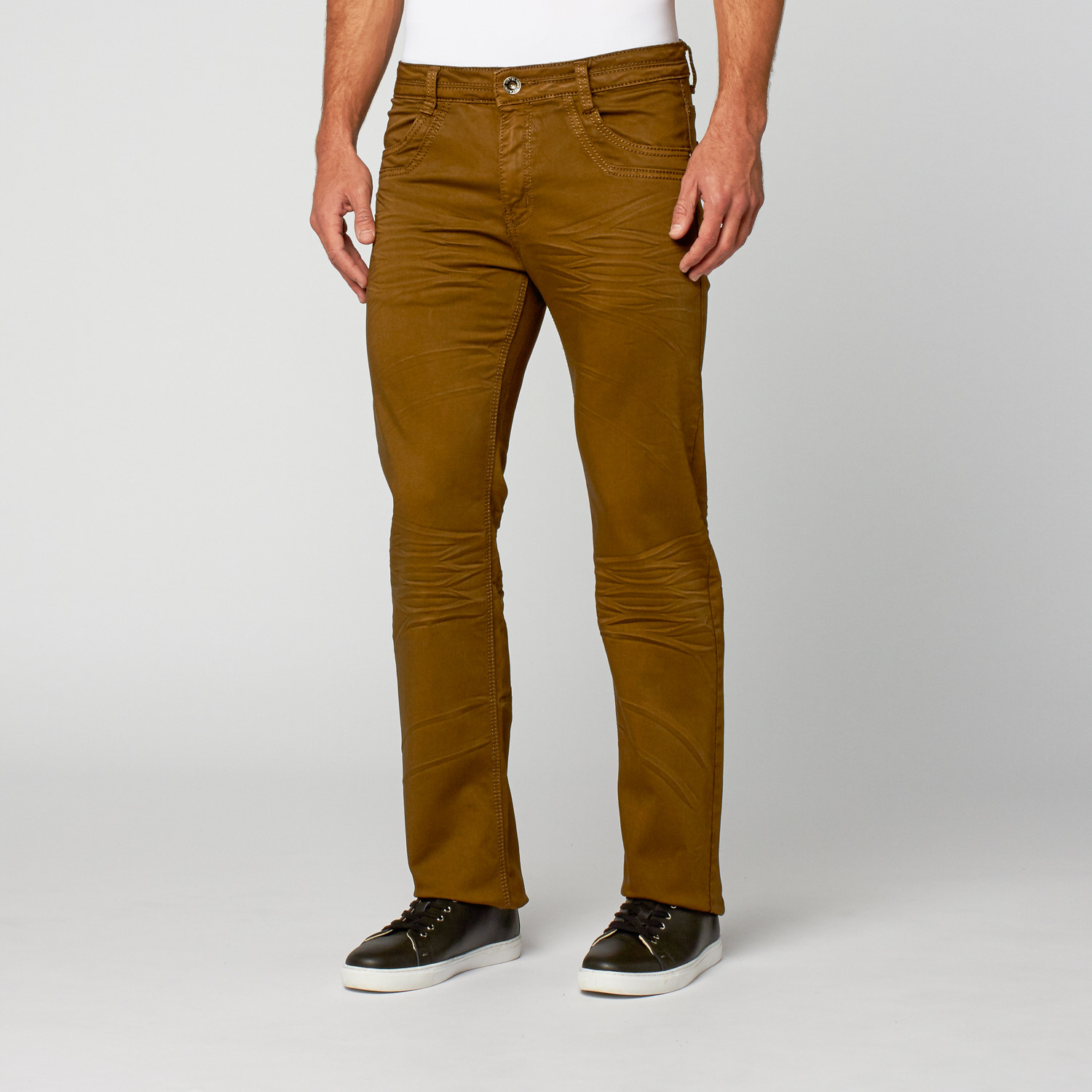 Platini // Straight Leg Denim // Brown (30WX30L) - Platini Jeans ...