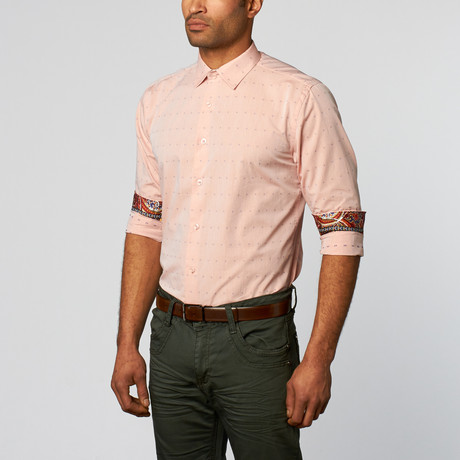 Button-Up Shirt // Pink (S)