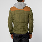 Puff Jacket // Dark Green (S)