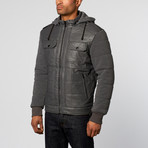 Soft Check Jacket // Grey (L)