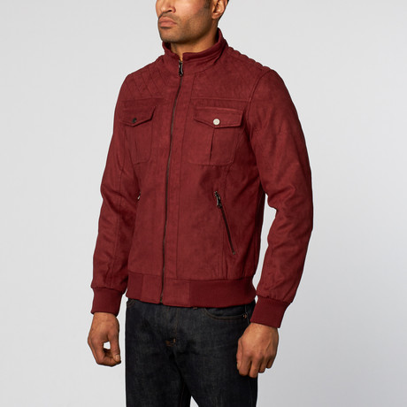 Soft Quilted Jacket // Red (S)